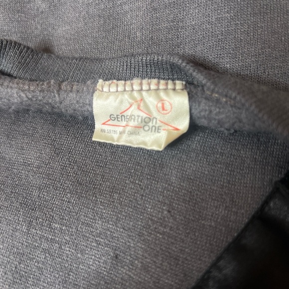 Vintage 80s Corvette Retro Streetwear Embroidered Tactical Sweatshirt - Picture 9 of 11